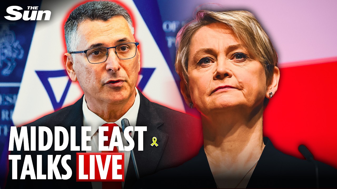 LIVE: Yvette Cooper joins Israel FM to speak at UN Security Council