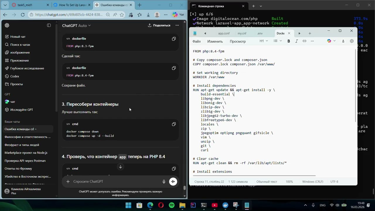 Step 8 — Modifying Environment Settings and Running the Containers