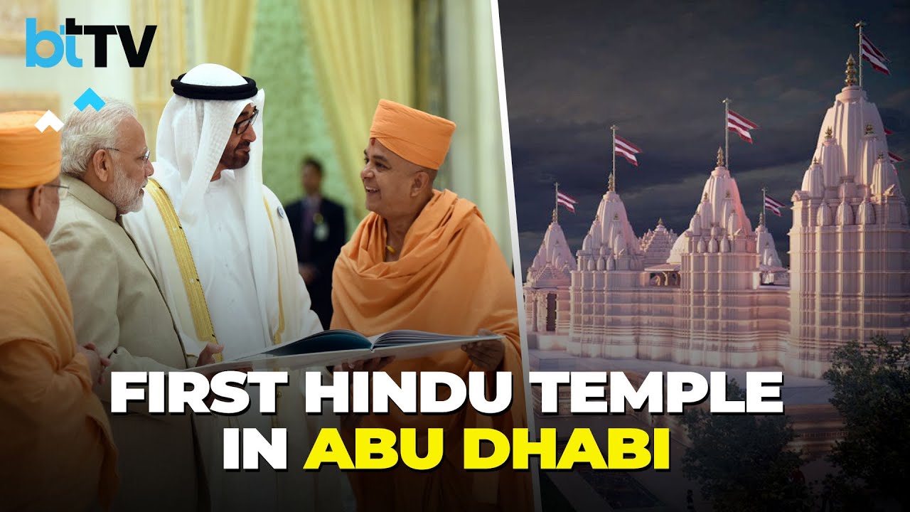 Inside UAE's First Hindu Temple; To Be Inaugurated By PM Modi