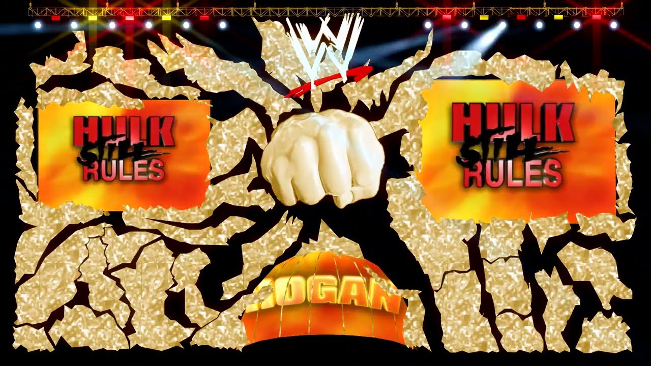 WWE SMACKDOWN 2001-2008 FIGURE STAGE HULK HOGAN