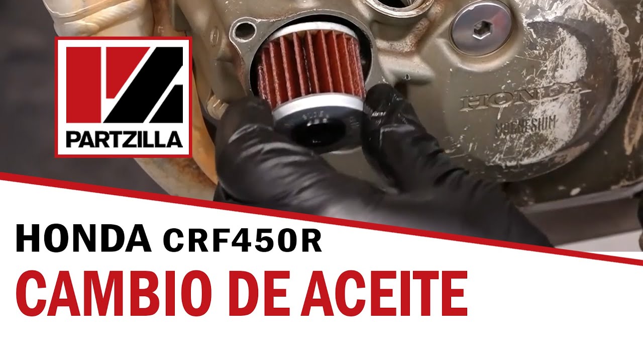 Cambio de Aceite Honda CRF450 | 2005 Honda CRF450-R | Partzilla.com