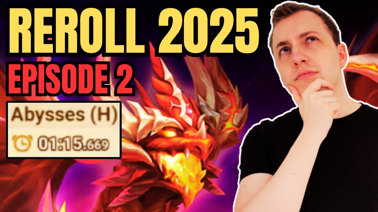 DRAGON Abyssal Hard EN MOINS DE 24H ! Safe et F2P Débutant (ÉPISODE 2 Reroll 2025 Summoners war)