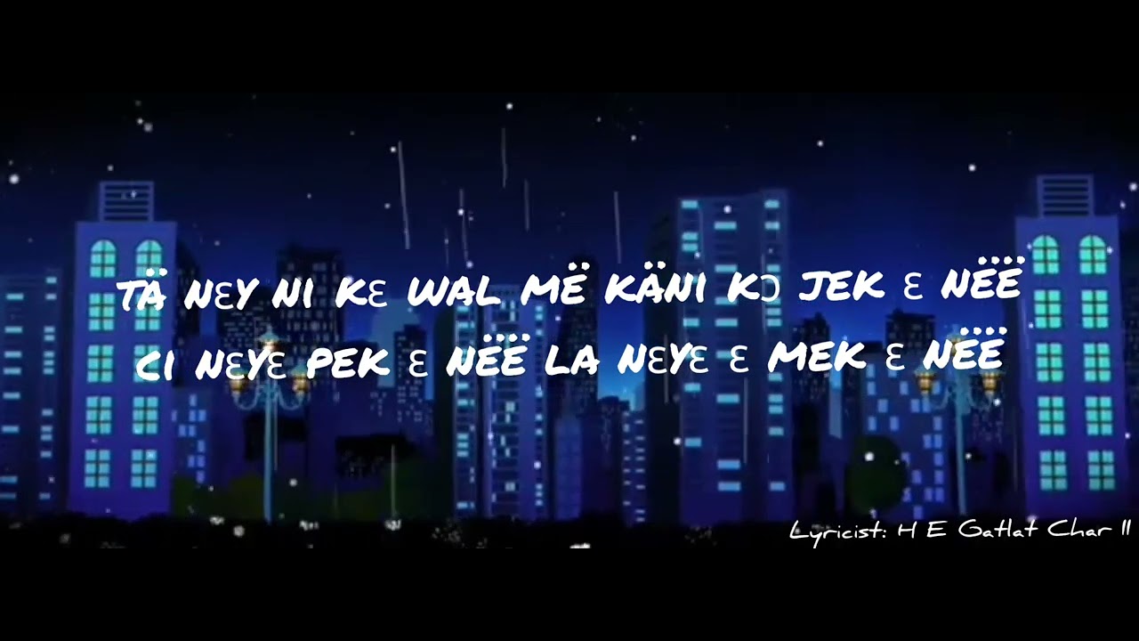 Junior Neat _ Bä rɔ liak (Official Lyric Video)