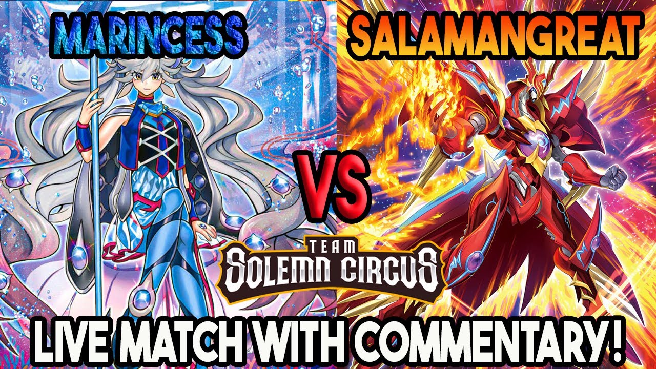 Marincess Vs Salamangreat : Yu-Gi-Oh! Locals Feature Match | Live Duel