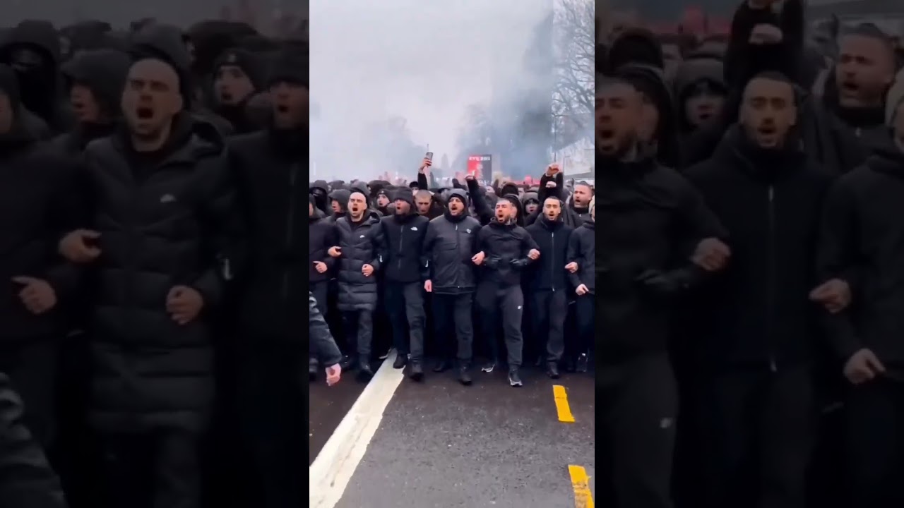 Curva Sud Milan in London!🔥