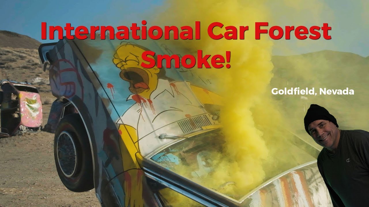 International Car Forest of The Last Church Goldfield, Nevada