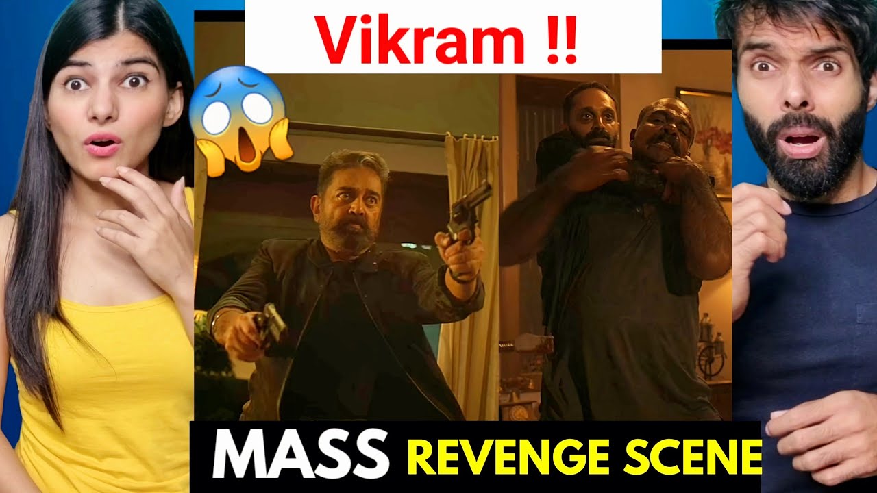 VIKRAM MASS REVENGE FIGHT SCENE REACTION | Kamal Haasan | Fahadh Faasil | Vijay Sethupathi