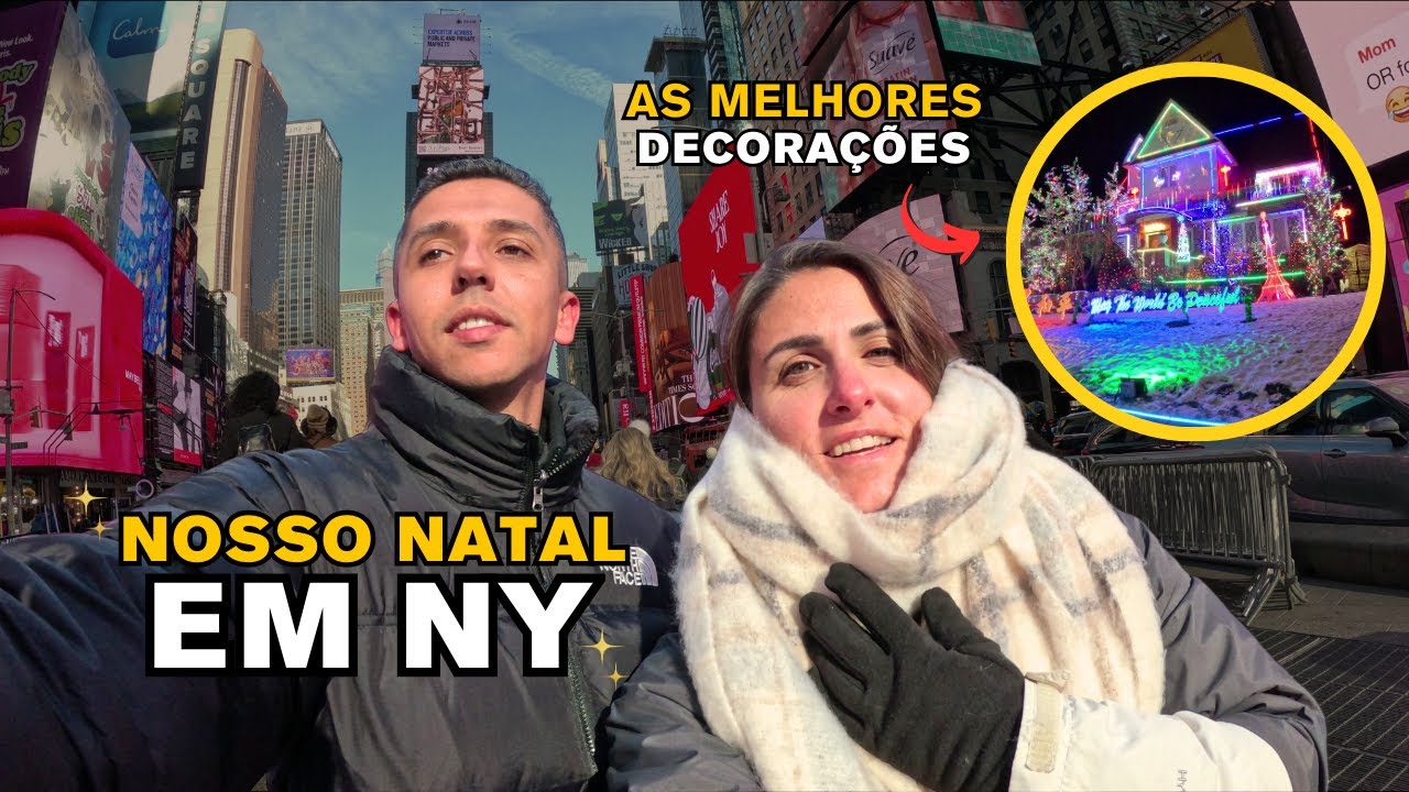NATAL EM NOVA YORK! UM SONHO REALIZADO🎄✨
