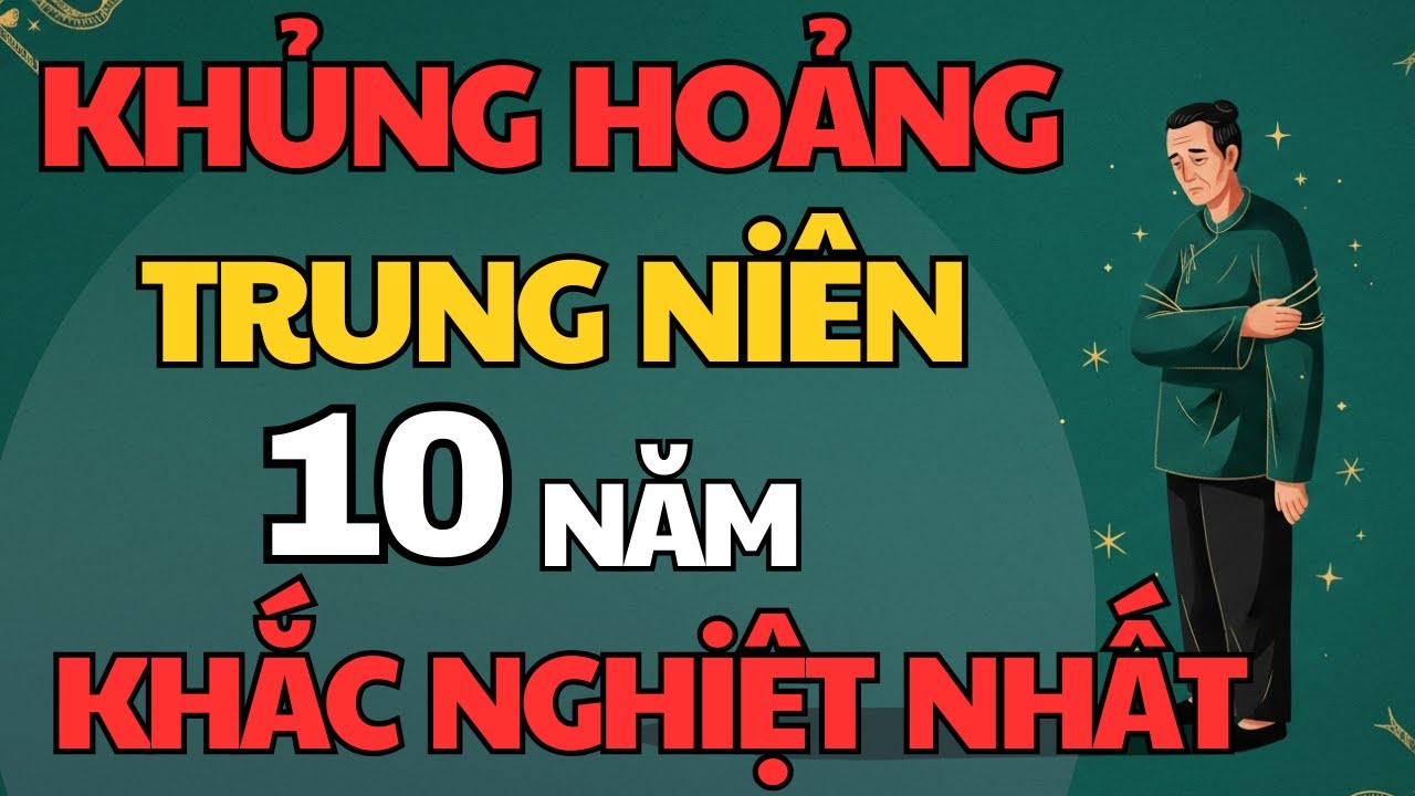 Khủng Hoảng Tuổi Trung Niên: Vì Sao Giai Đoạn 44–54 Tuổi Là 10 Năm Khắc Nghiệt Nhất Đời Người