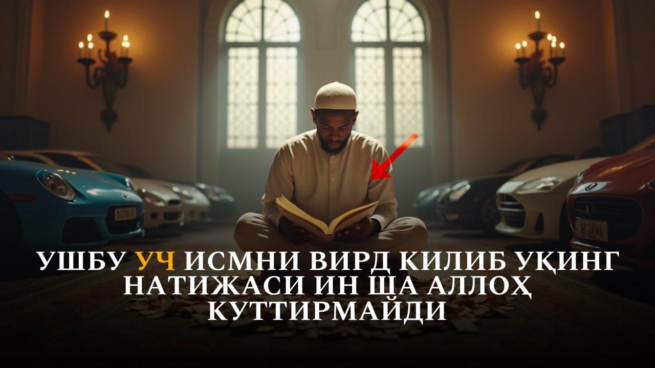 Бу уч исмни ӯқинг! ИнШаАллоҳ натижаси куттрмайди сизни!