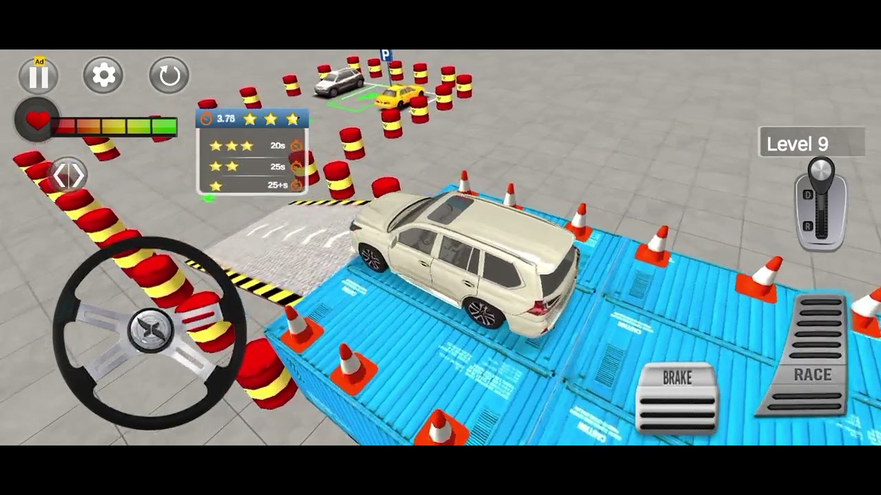 Modern car parking android game play 🎭 LEVEL 1_20