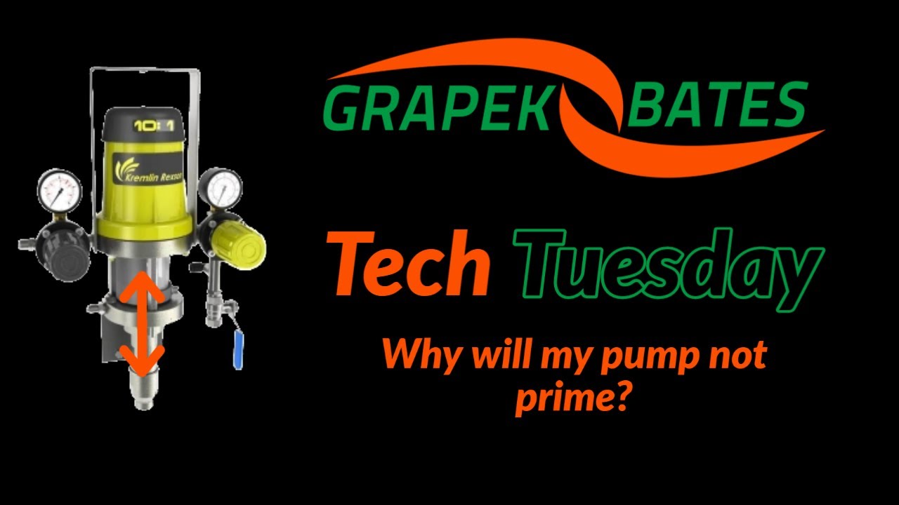 Why is my Sames Kremlin Pump not priming/pumping!