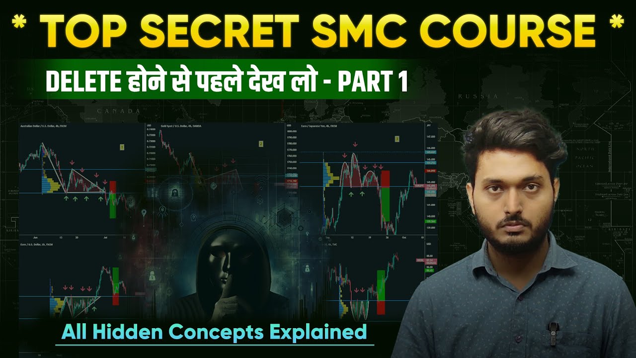 SMC - Advance Smart Money Course with hidden strategies | Part 1 | Hindi