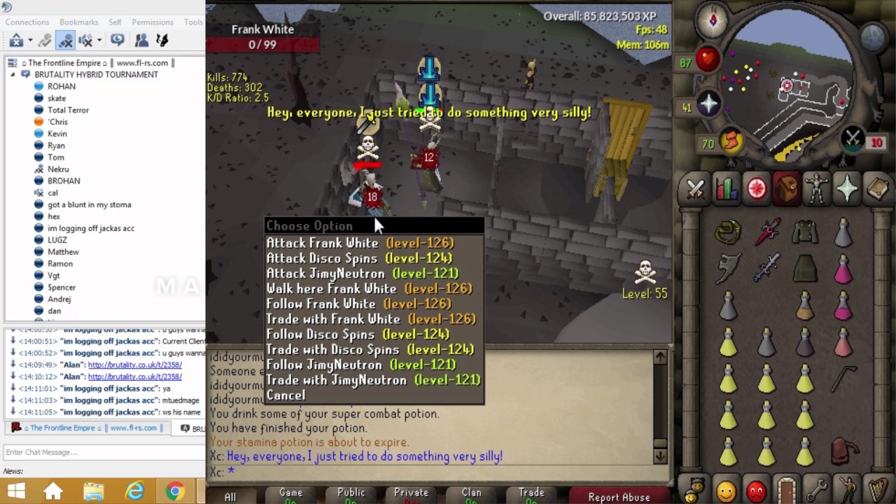 Frontline Audio - Lying, Cheating, DDoSing & Ragging