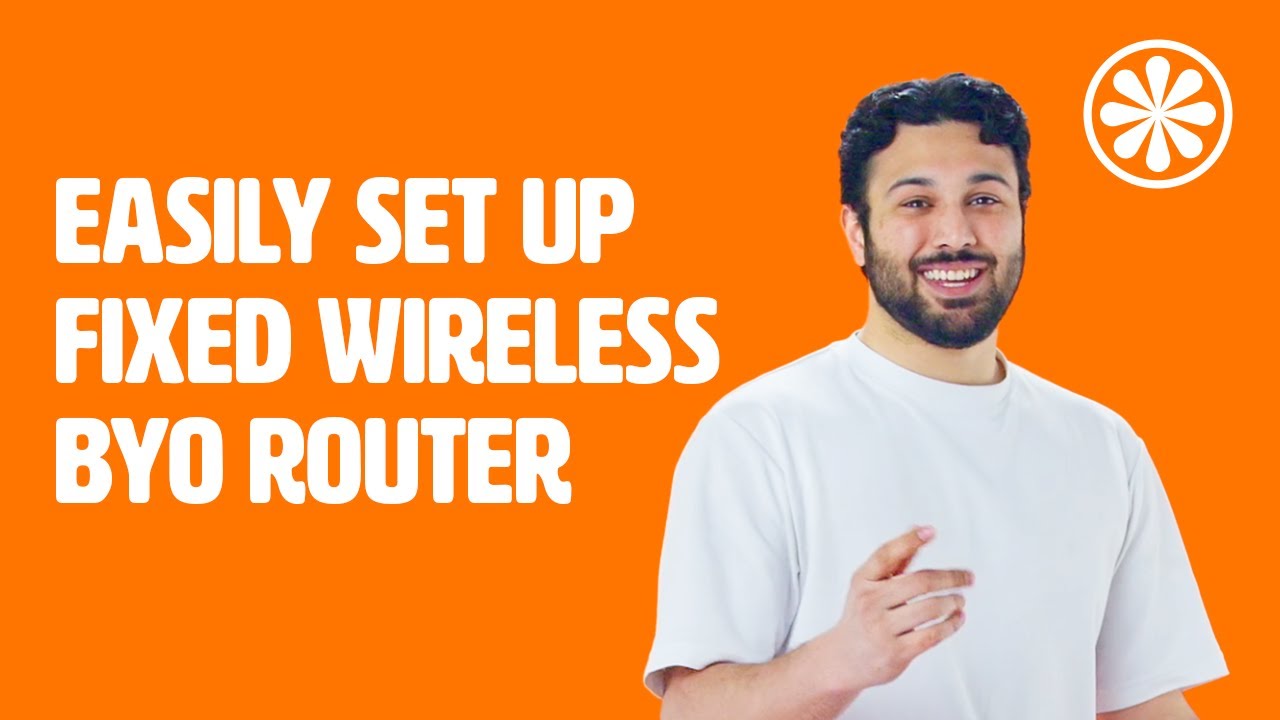 How to Set Up Your Tangerine BYO Router for Fixed Wireless.