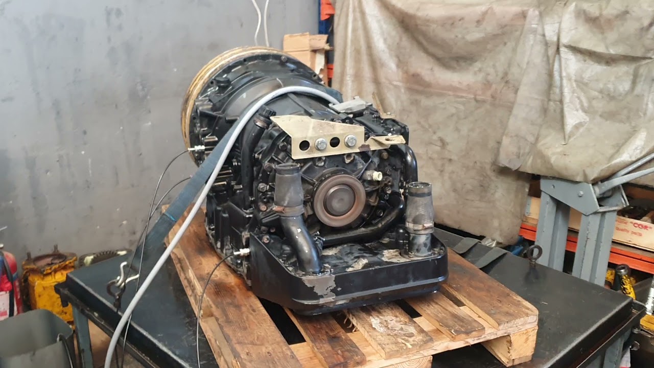 Testing ZF Ecolife transmission for city bus. Really great unit!!!!!