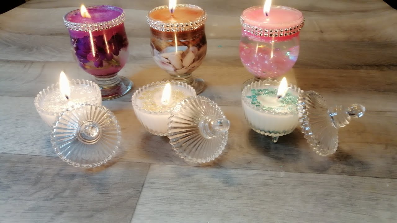 فكرة مذهلة🕯️شموع مائية اقتصادية اصنعيها بنفسك بأقل ثمن