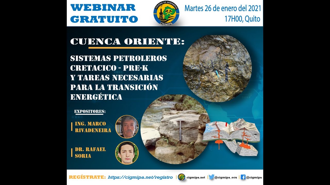 SISTEMAS PETROLEROS CRETÁCICO   PRE K Y TAREAS NECESARIAS PARA LA TRANSICIÓN ENERGÉTICA
