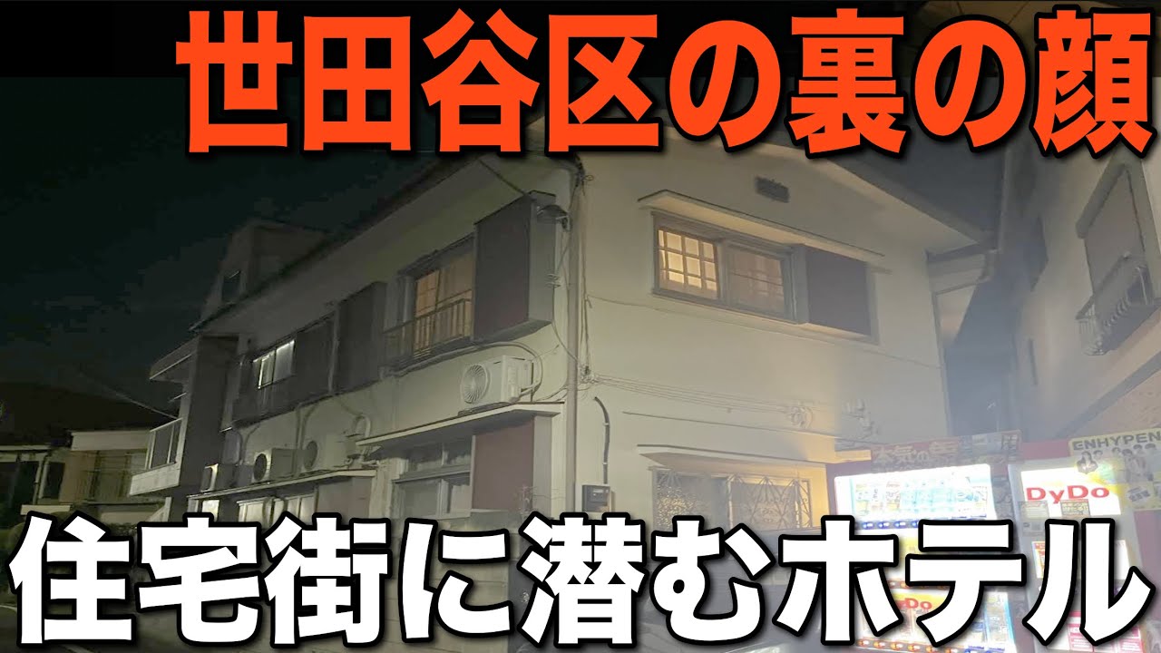 【自腹レビュー】一泊1人2600円。住宅街のど真ん中にあるホテルに潜入してみた