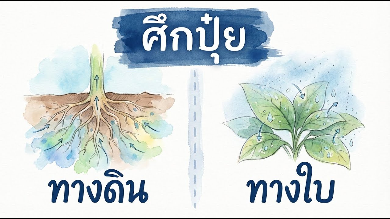 ศึกปุ๋ย! ทางใบ vs ทางดิน แบบไหนพืชกินดีกว่า? ความจริงที่เกษตรกรต้องรู้