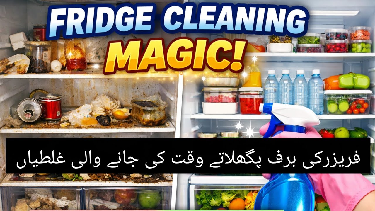 Fridge Cleaning before Ramadan | Deep Clean & Organize Refrigerator  | fridge saaf krny ka tariqa