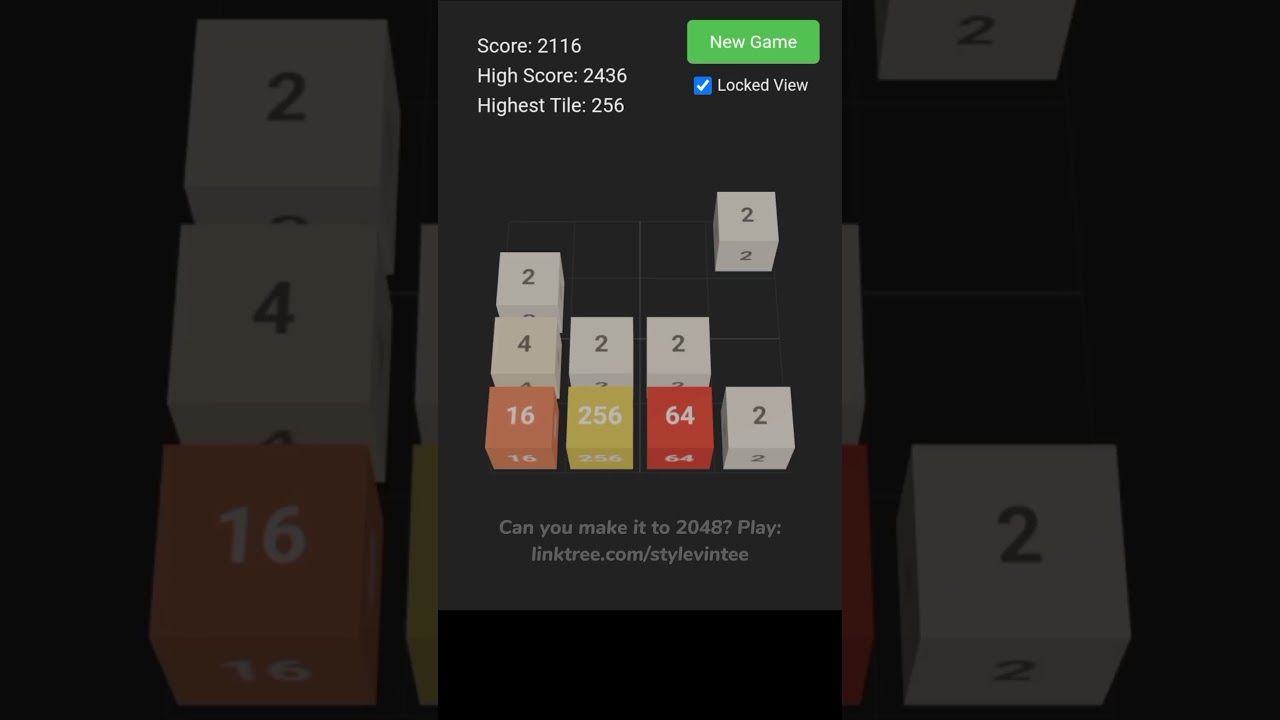 Can you beat 2048 in 3D