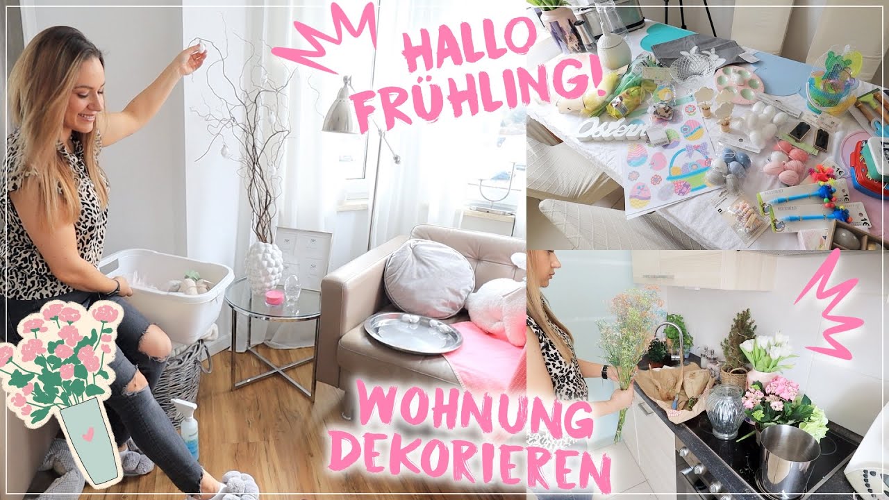 Dekorieren für den Frühling & Ostern🌼•Deko Haul 2022•Unser Zuhause wird hübsch!•Vlog•Maria Castielle