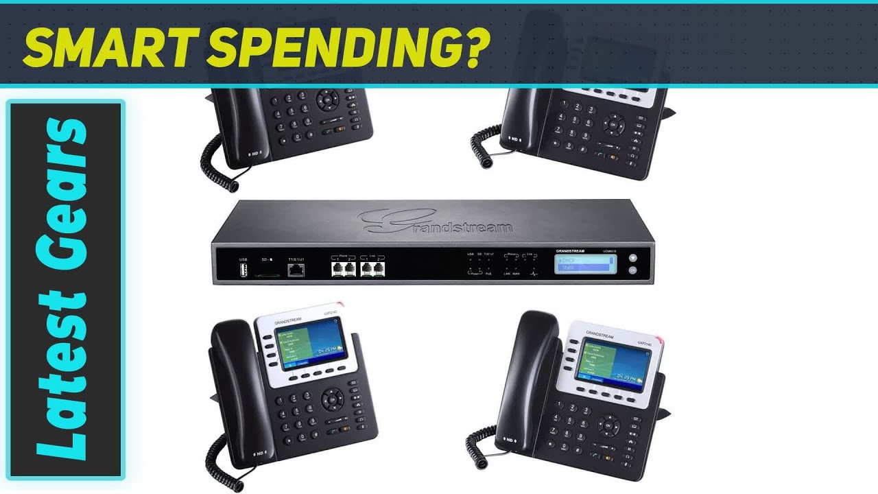Grandstream Bundle IP PBX UCM6510 and 4 IP Phones GXP2140
