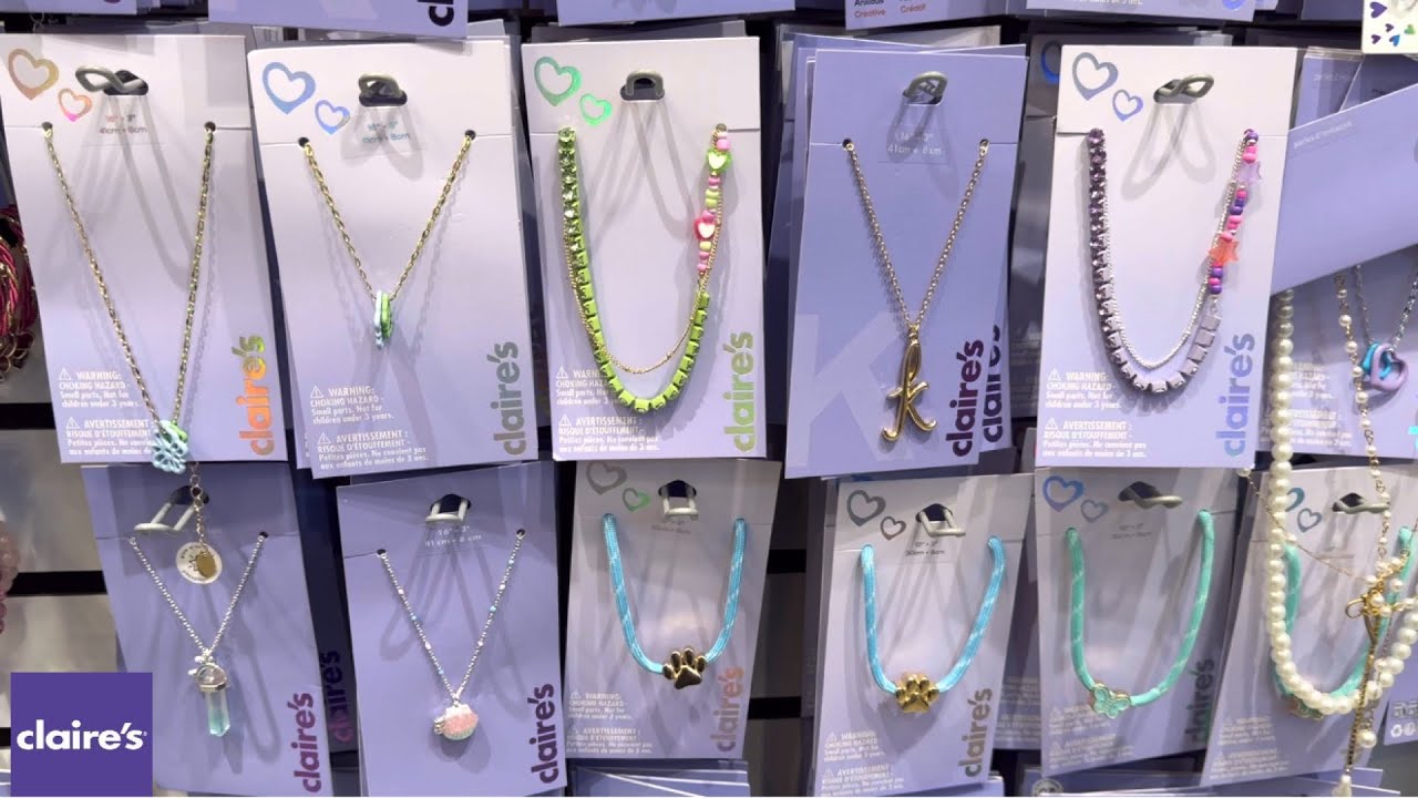 CLAIRE’S NEW JEWELLERY| MARCH 2026| Gazingpearl Life #gazingpearllife #claire #fashion#jewellery 