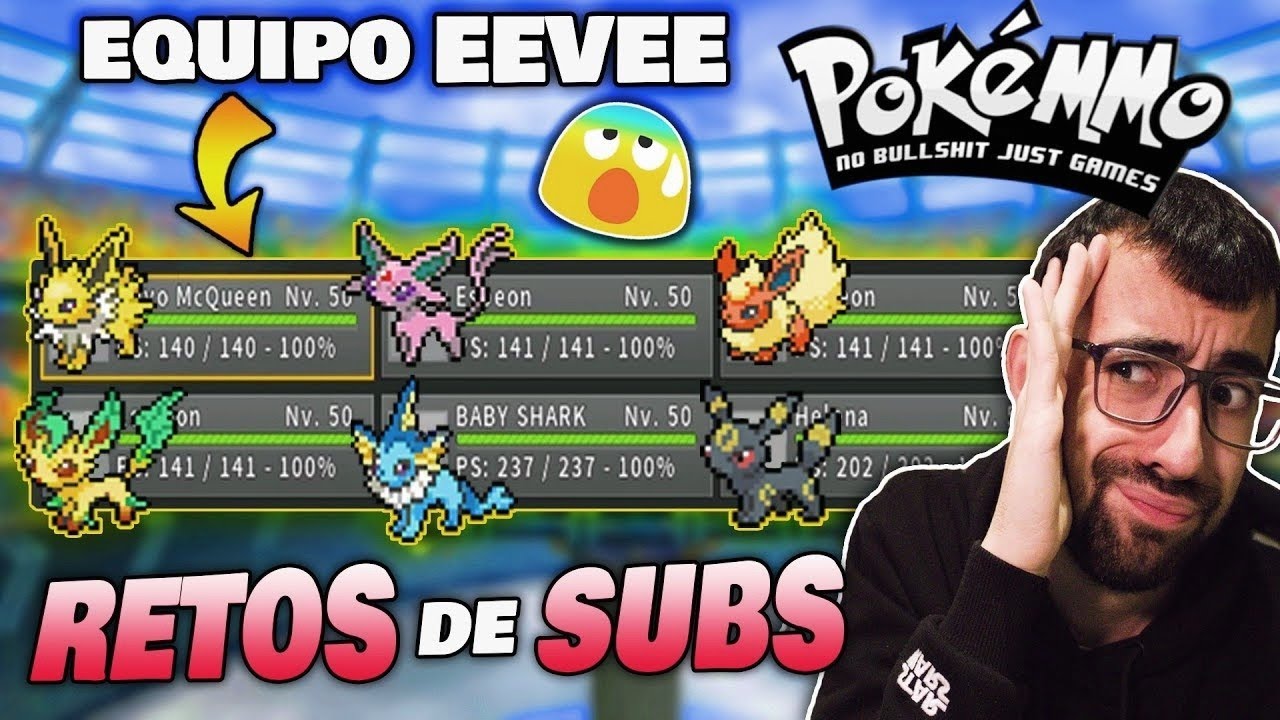 EQUIPO FULL EEVEELUTION 🤯 - RETOS PVP #1 | PokeMMO