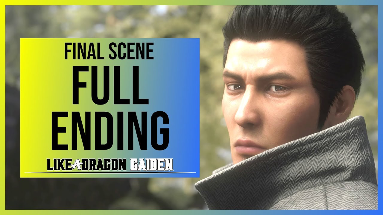 Like a Dragon Gaiden: Ending and Final Scene (The Man Who Erased His Name)