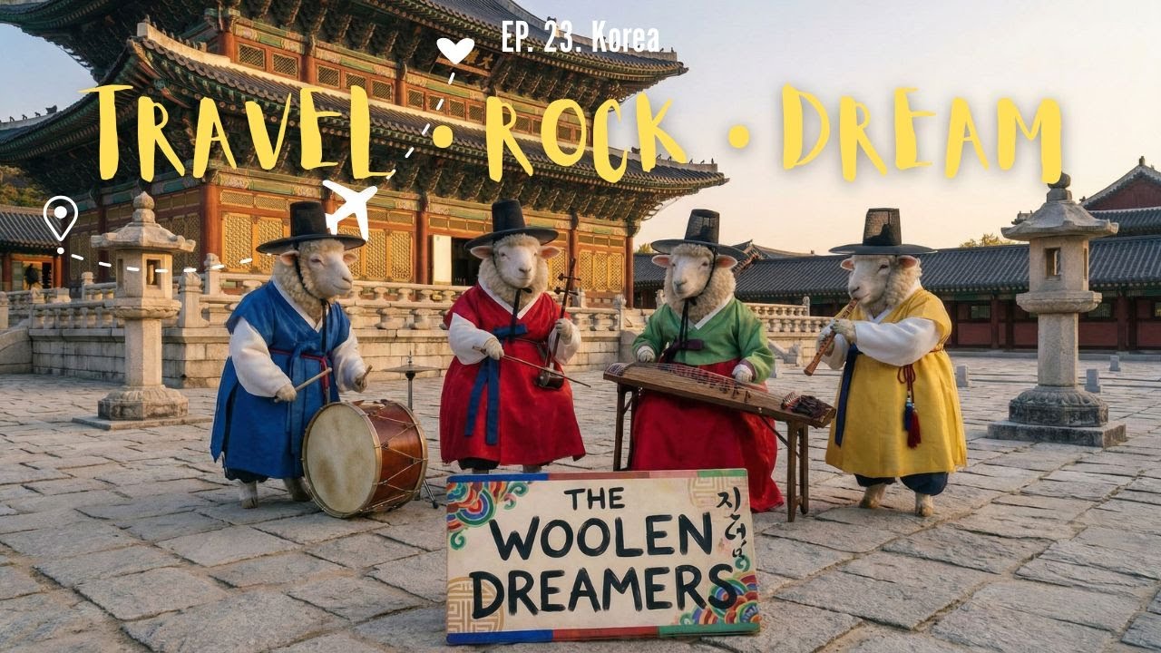 The Woolen Dreamers in Korea 🇰🇷 | Folk Rock Across Traditions
