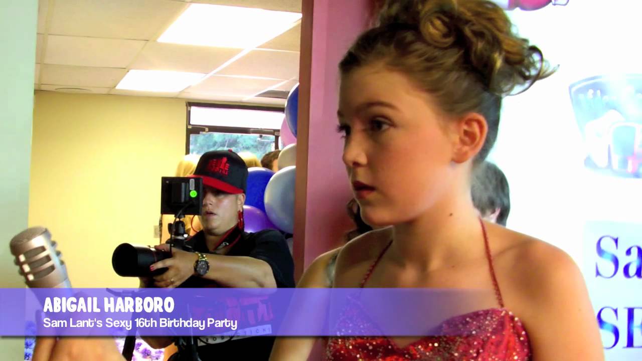 Sam Lant's Sexy 16th Birthday Party Interviews- Group 3