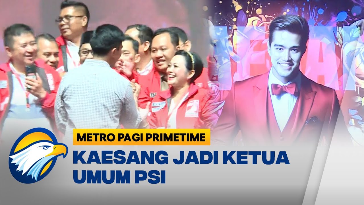 Kaesang Jadi Ketua Umum PSI