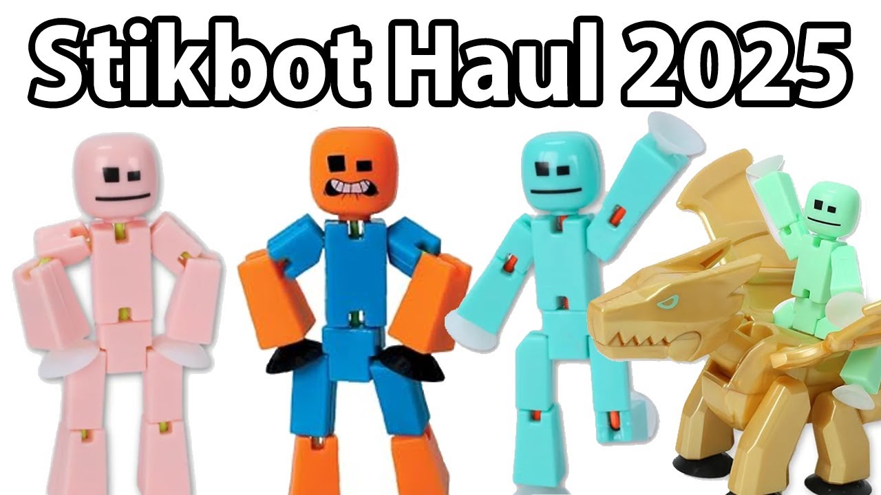 Stikbot Unboxing Haul! #stikbot