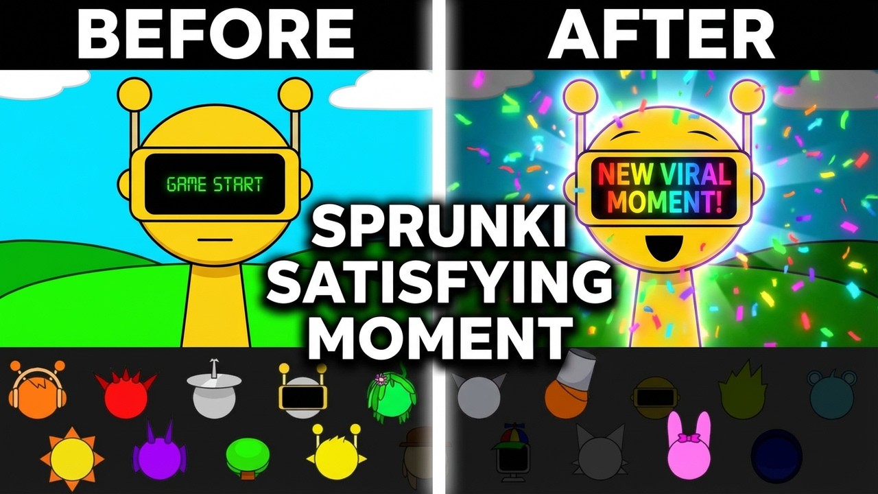 Sprunki Gameplay 1 | Satisfying Mobile Game #Shorts #Satisfying