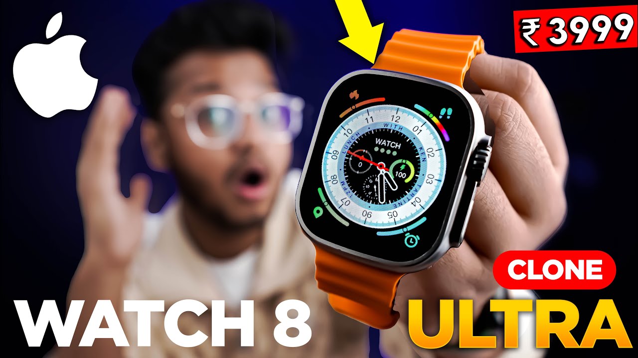 Incredible Apple Watch Ultra Best Clone Unboxing & Review | ₹ 3,999 |