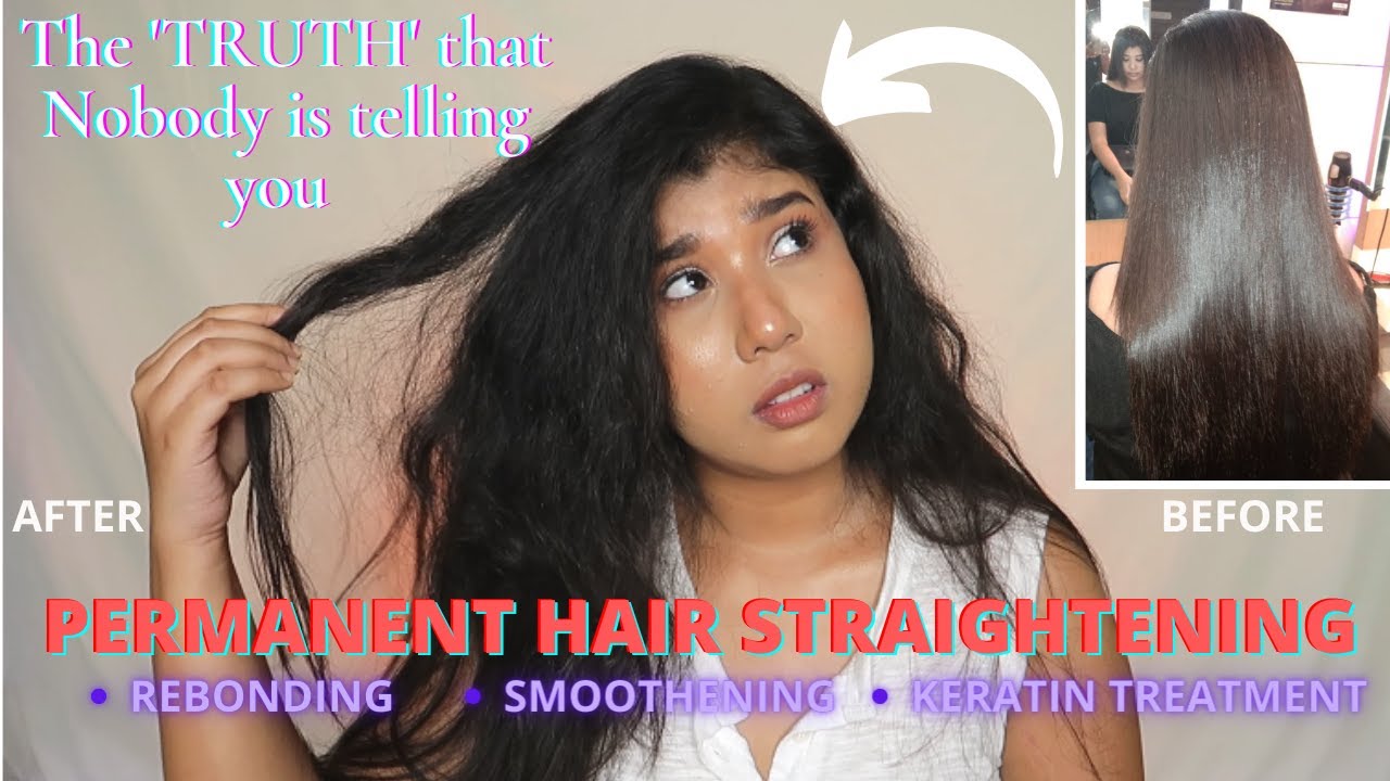 Permanent Hair Straightening/Rebonding || *REAL* Review and Experience After 2 Years || Little Pixie