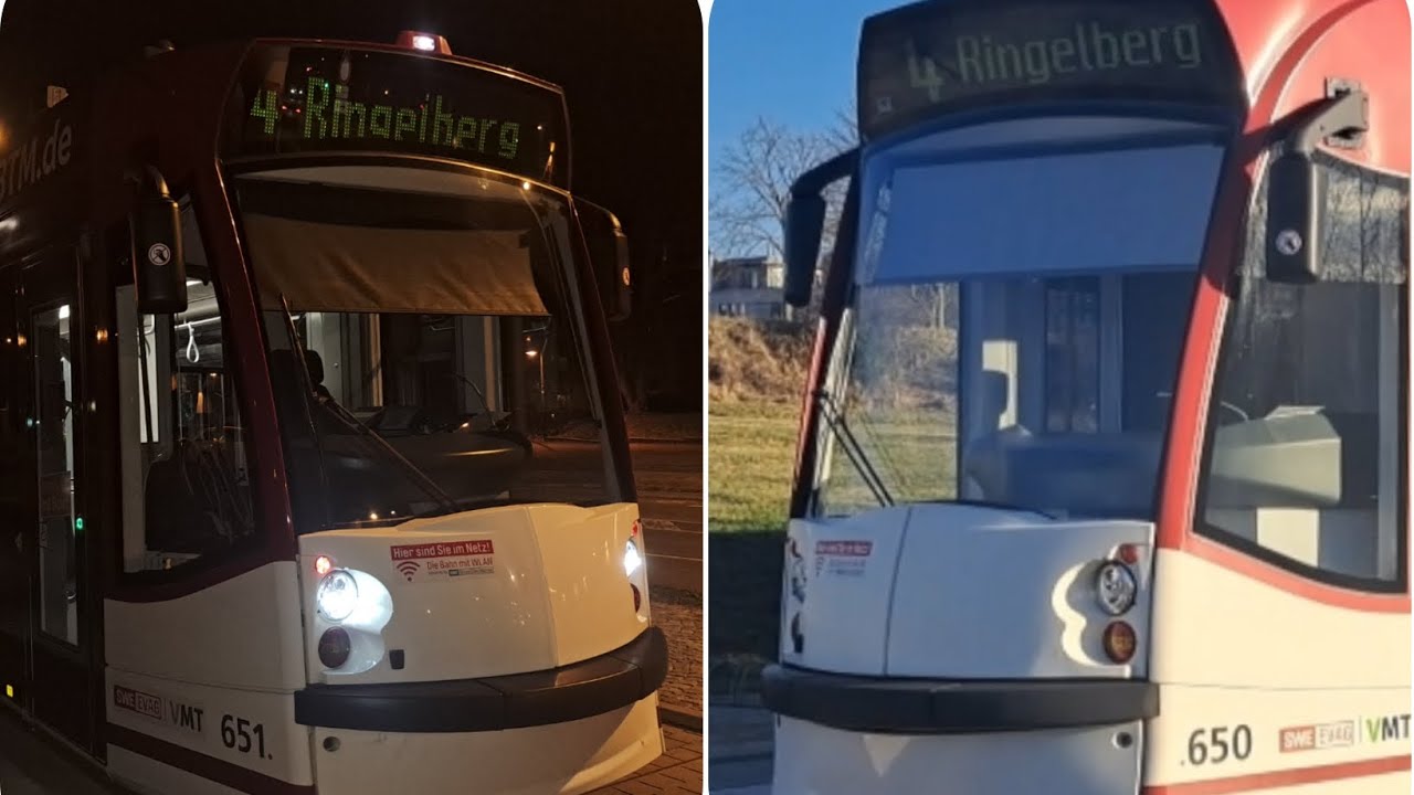 Einen Tag auf der Linie 4 der (SWE EVAG)