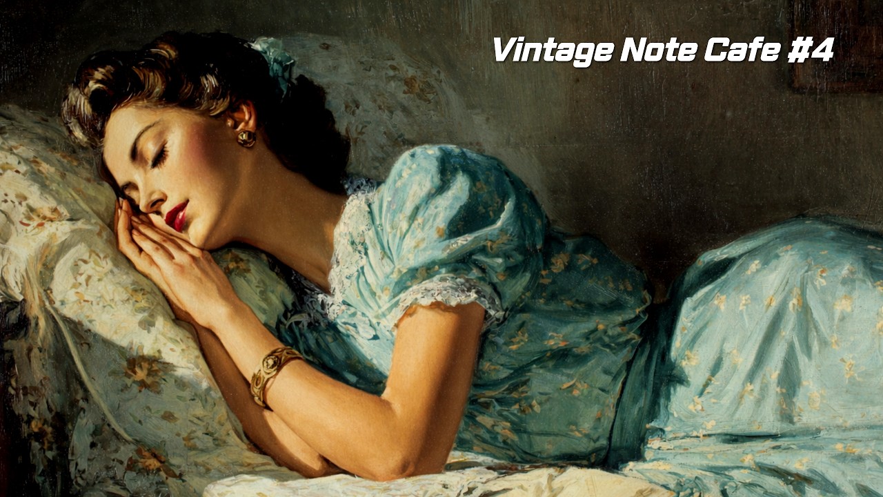 1950s Midnight Jazz Cafe 🕯️ 3 Hours of Nostalgic Lullaby (Guitar & Upright Bass)