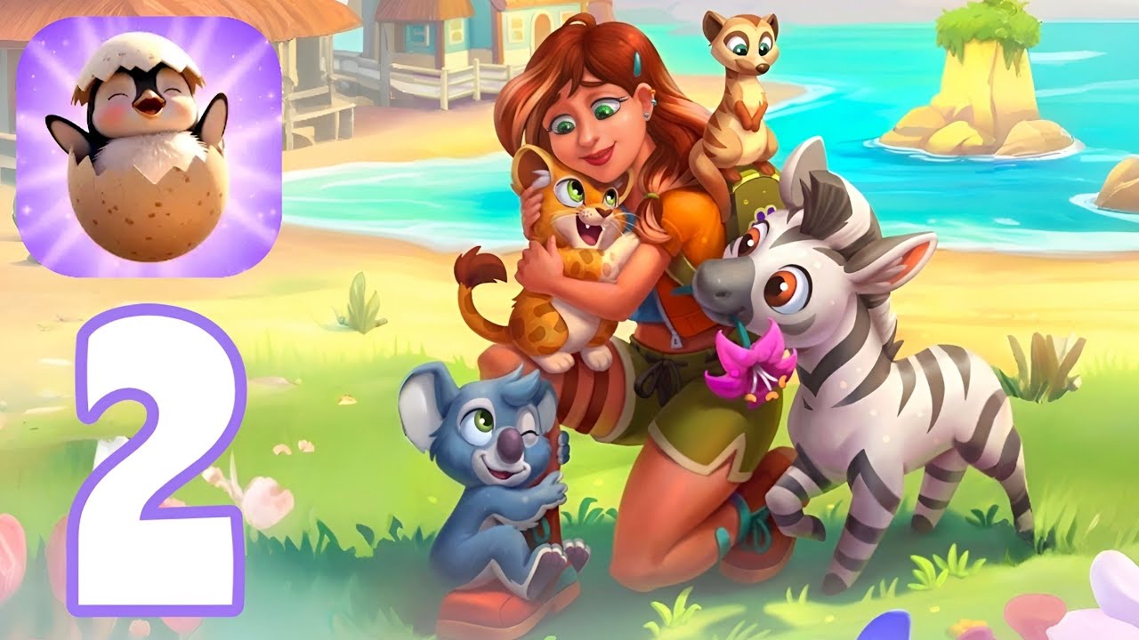 Paradise Paws: Merge Animals - Gameplay Walkthrough Part 2 , ANDROID, iOS