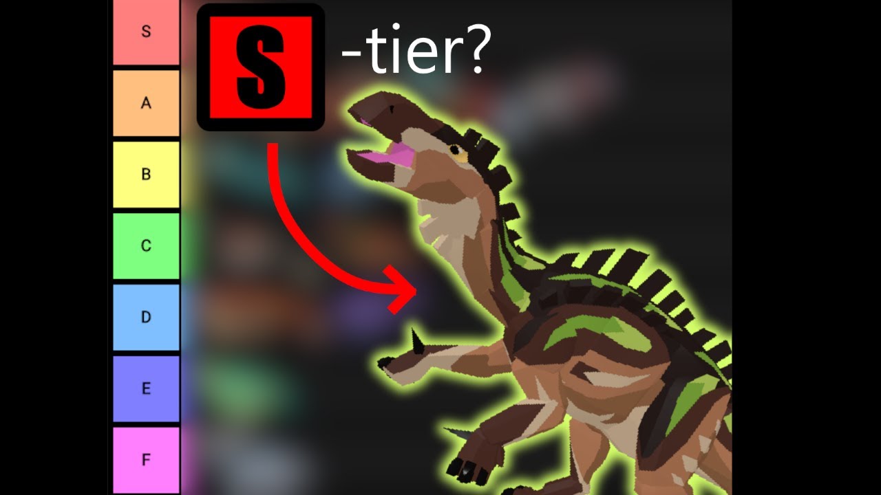 The Roblox Prehistoria Design Tier List