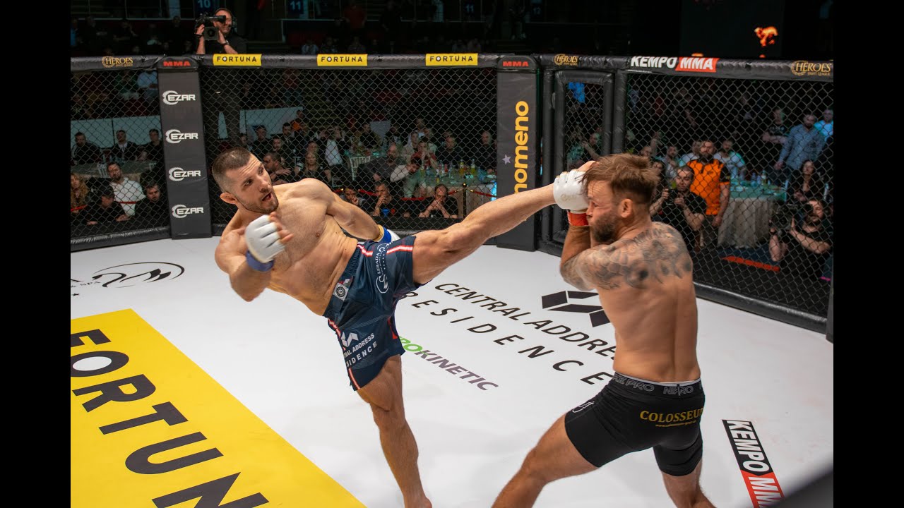iFight HEROES 3: Ion Pascu îl demolează în runda a doua pe campionul Austriei, Rene Wollinger