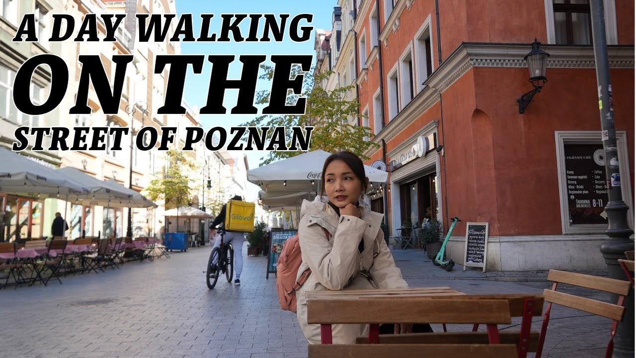 A Day Walking 🚶On the Street of Poznan l Poland 🇵🇱 在波兹南的街头漫步一天 🚶 | 波兰 🇵🇱