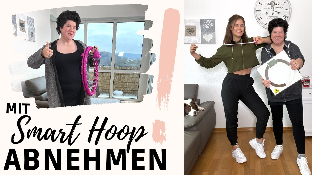 30 Tage Smart Hoop Challenge | Der Vorher/Nachher Vergleich | Abnehmen mit Hula Hoop