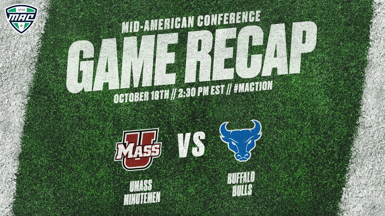 Condensed Game: Buffalo 28, UMass 21 | 10.18.25