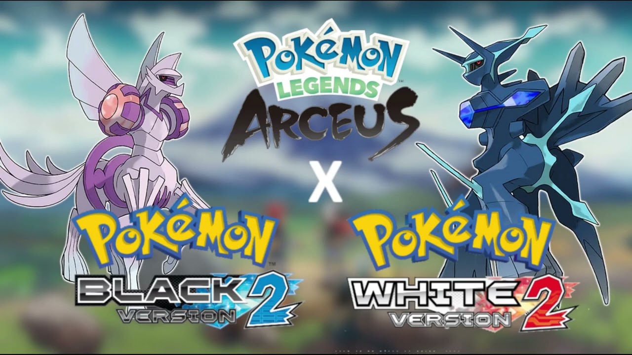Origin Dialga and Palkia Battle (B2W2 Soundfont Remix) - Pokemon Legends: Arceus
