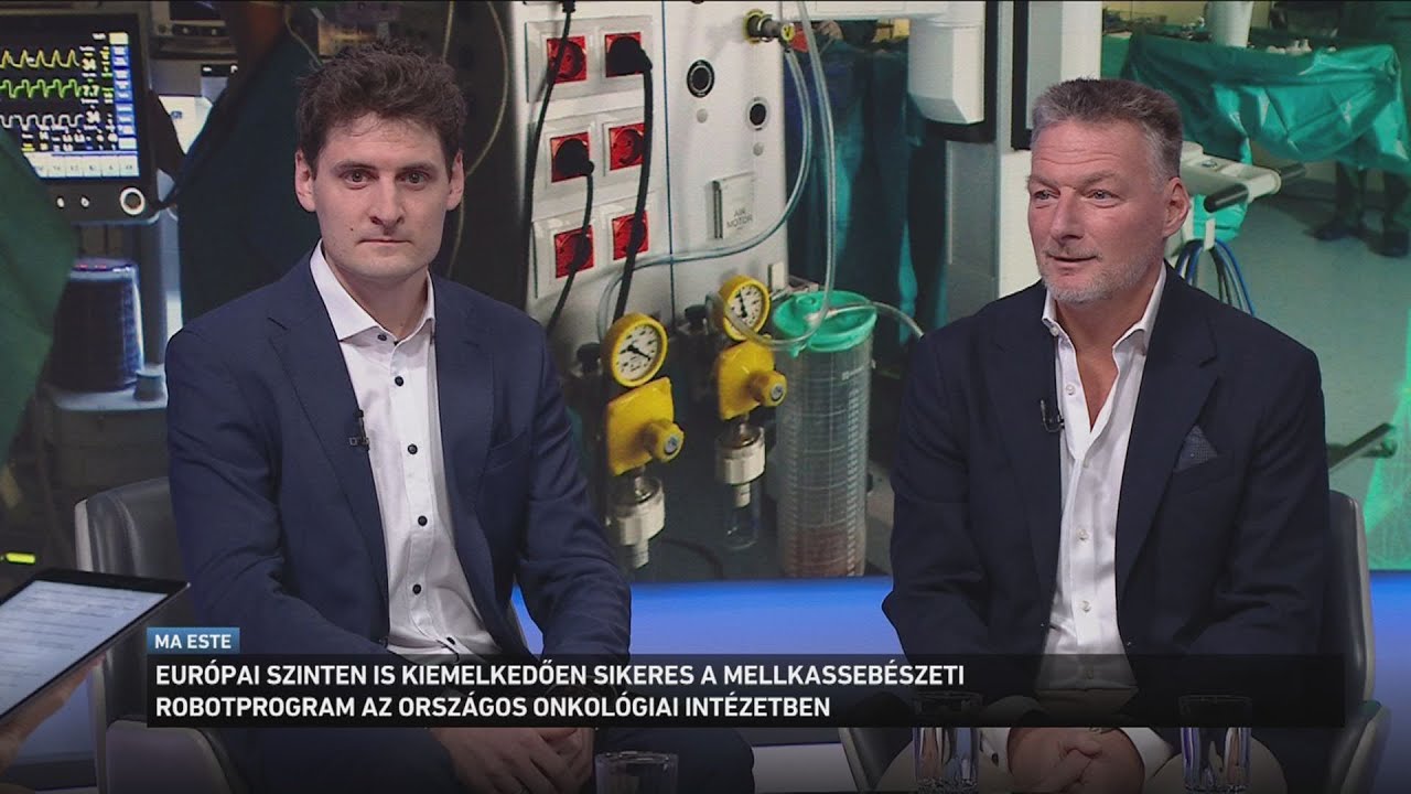 Európában is kiemelkedően sikeres a mellkassebészeti robotprogram az Országos Onkológiai Intézetben