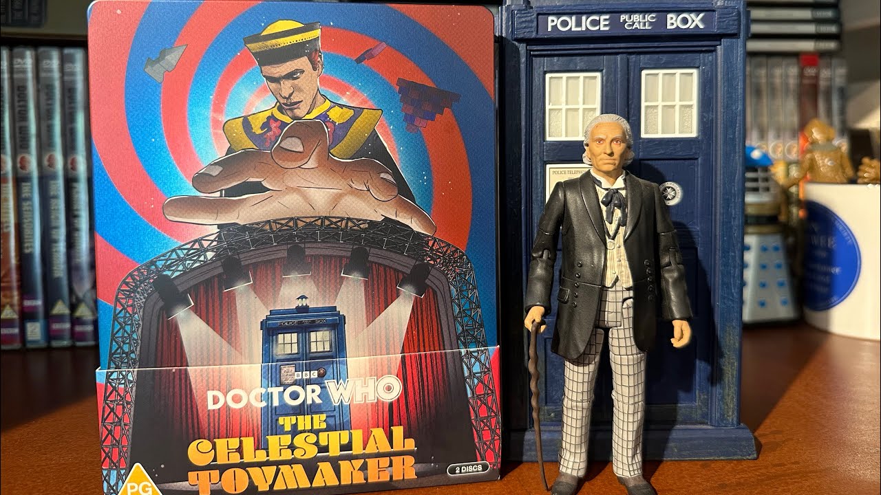 Doctor Who The Celestial Toymaker Steelbook Unboxing