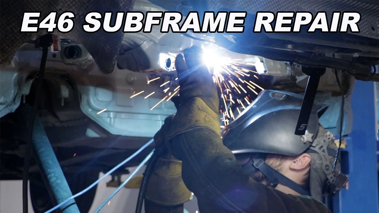 BMW E46 M3 - How To INSPECT for Cracks and REINFORCE your Rear Subframe